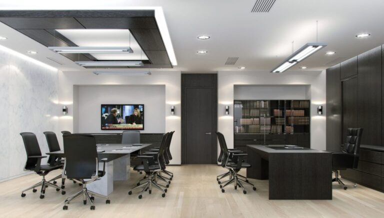 Iluminación Eficiente en Oficinas Modernas